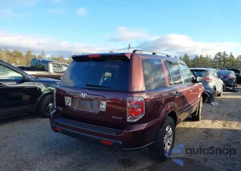 2008 Honda Pilot Vp из США, поврежденный, VIN 5FNYF18218B041151